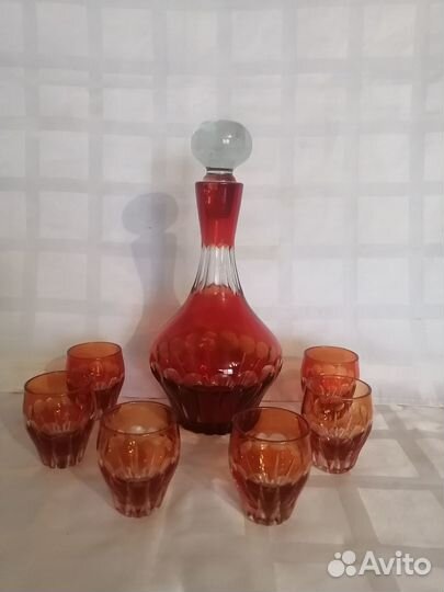 Цветной набор для напитков СССР