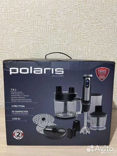 Блендер polaris новый