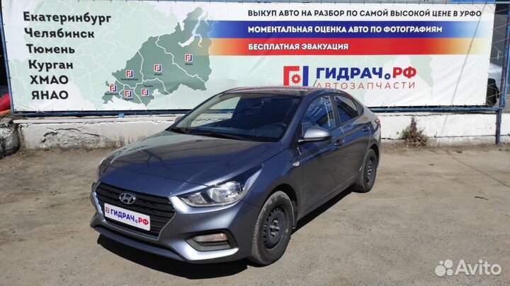 Стекло двери передней левой Hyundai Solaris II 824