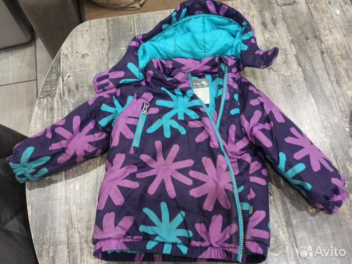 Куртка зимняя для девочки 86
