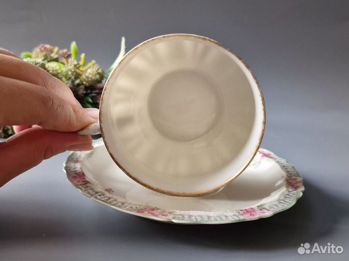 Чайная пара Limoges Франция