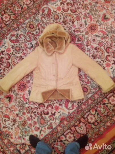 Дубленка женская (очень мягкая и легкая