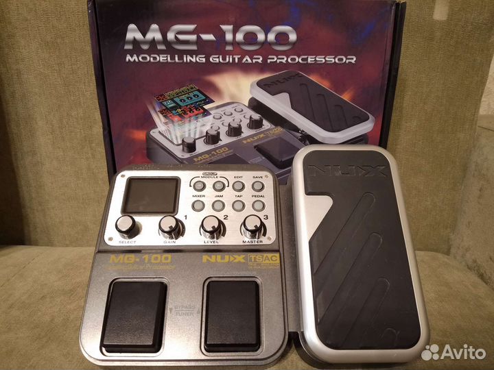 Гитарный процессор NUX MG-100