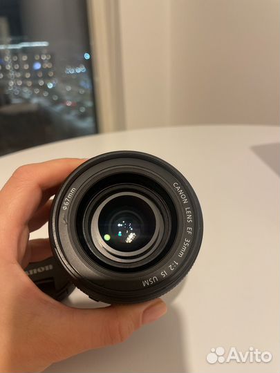 Объектив canon ef 35 mm