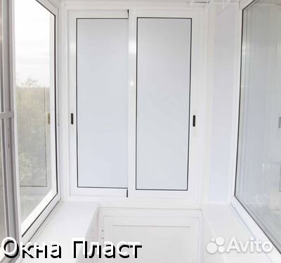 Остекление балконов и лоджий, отделка