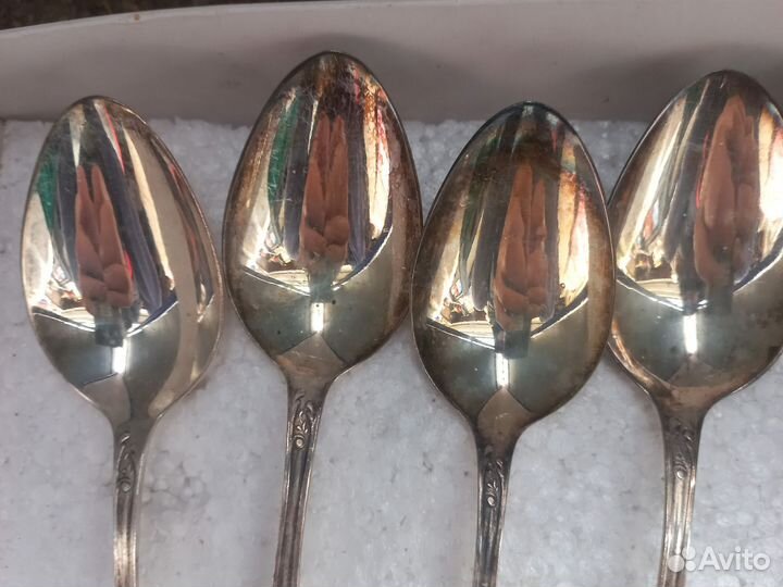 Ложки и вилки мельхиор СССР
