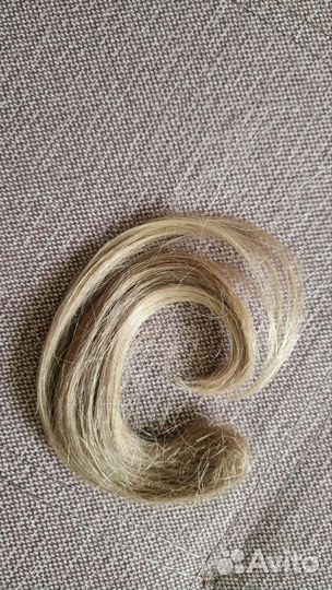 Шиньон из натуральных волос