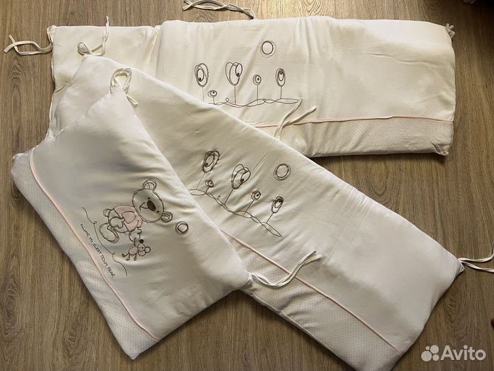 Бортики в детскую кроватку