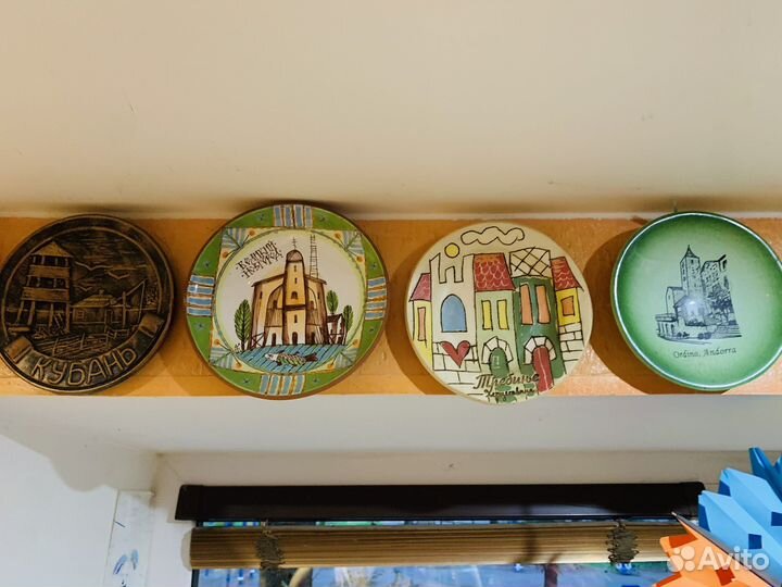 Тарелки декоративные из разных стран