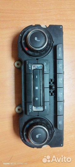 Блок управления печки/климат-контроля Skoda