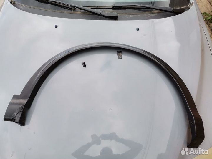 Накладка переднего крыла nissan qashqai