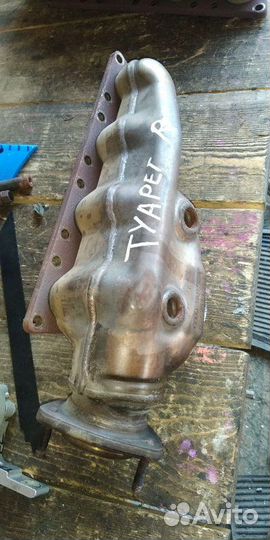 Коллектор выпускной правый Volkswagen Touareg 7LA