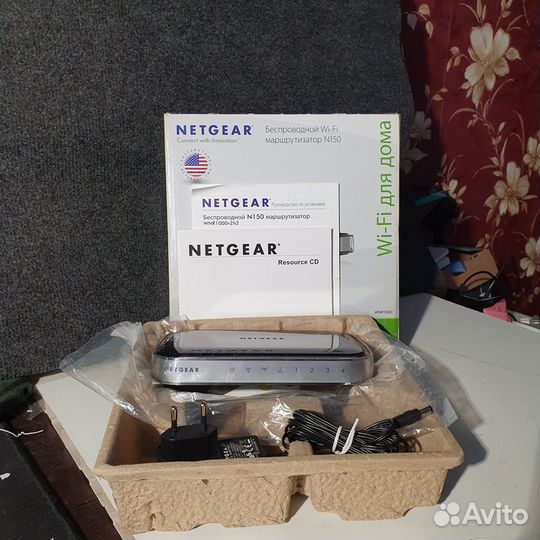 Wi-fi роутер Netgear WNR 1000 N150
