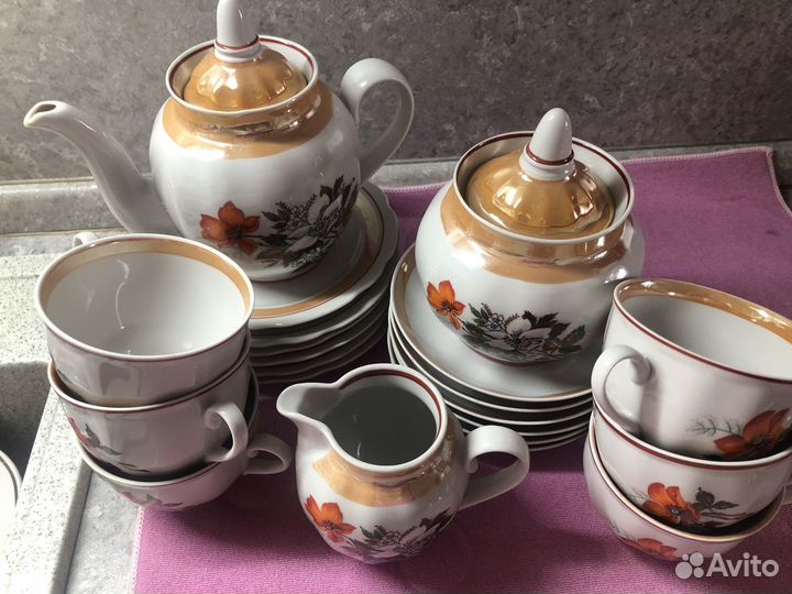 Чайный сервиз Дулёво