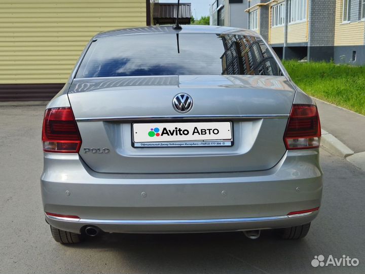 Volkswagen Polo 1.6 МТ, 2017, 78 000 км