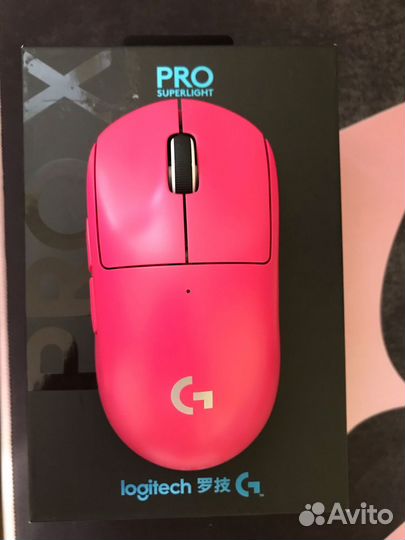 Logitech g pro x superlight pink