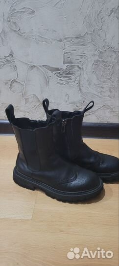 Ботинки для девочки демисезонные 35р