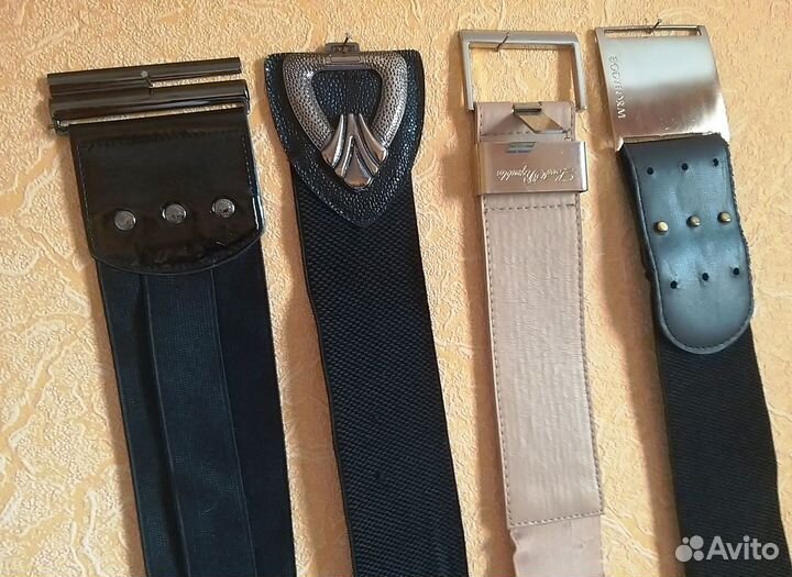 Женский пояс Эластичный ремень 4шт