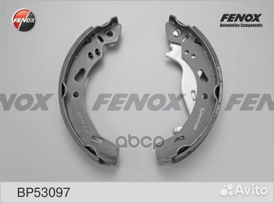 Колодки барабанные fenox BP53097 BP53097 fenox