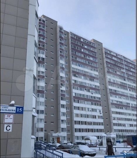 2-к. квартира, 68 м², 1/17 эт.