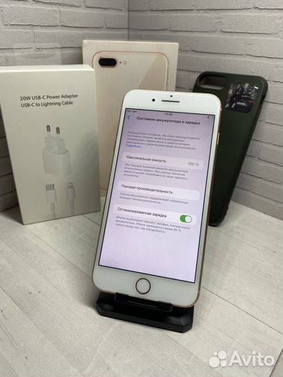 iPhone 8 plus 64gb gold ростест