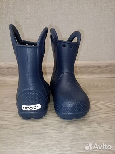 Новые Резиновые сапоги crocs 23/6