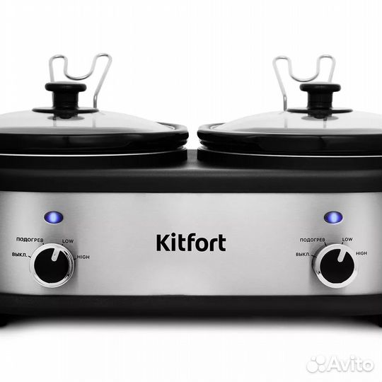 Медленноварка Kitfort KT-219 черный