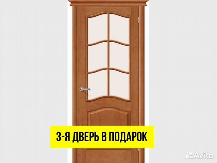 Двери межкомнатные с парящей филенкой DVM-9345