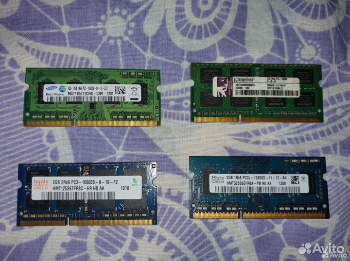 DDR3 для ноутбука