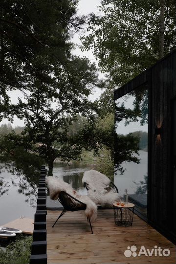 Семейная пара в загородный отель на р.Вуокса