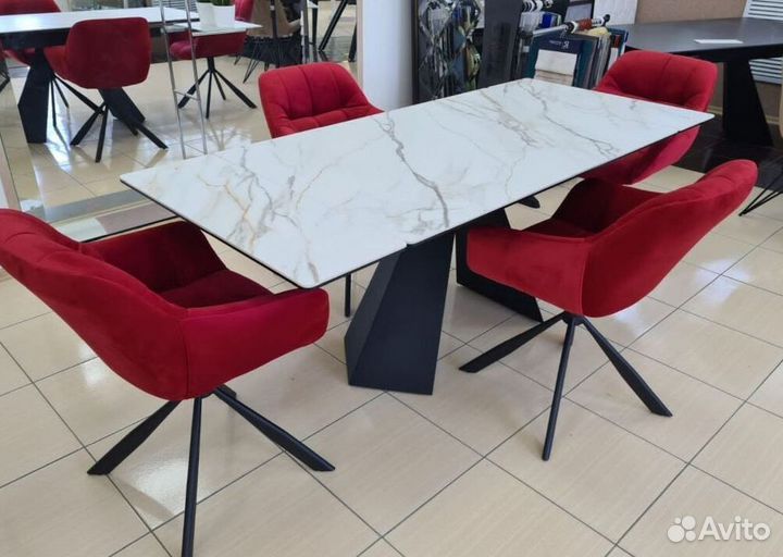 Стол из керамогранита раздвижной SKR-31656