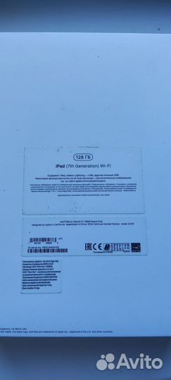 Apple iPad 7 поколения