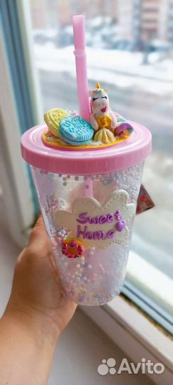 Стаканчик Единорожка со сладостями