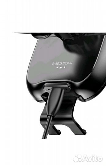 Держатель для телеф с беспроводной зарядкой новый