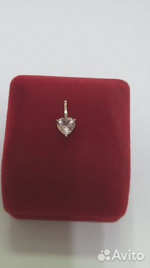 Е.О. Кулон с камнем, золото 585 (id 64255)
