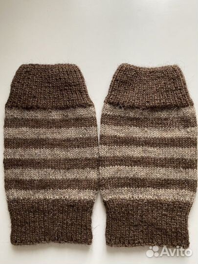 Лечебные наколенники из овечьей шерсти