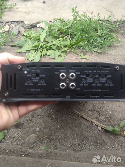 Сабвуфер и усилитель