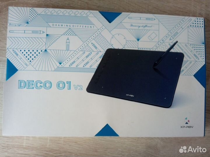 Графический планшет xp pen deco 01 v2