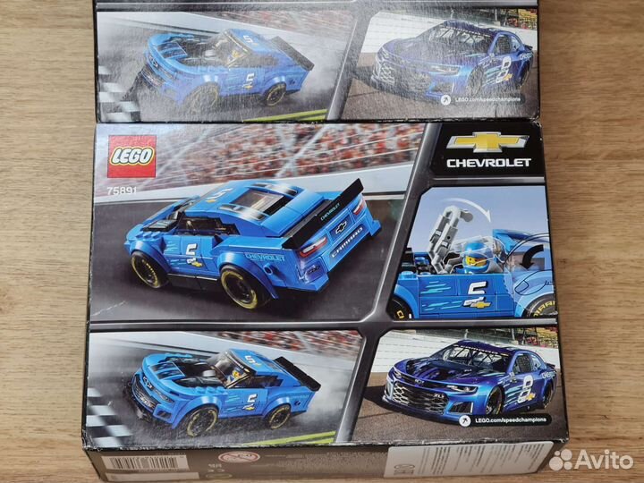 Новый Lego 75891 Chevrolet Camaro Speed Champions