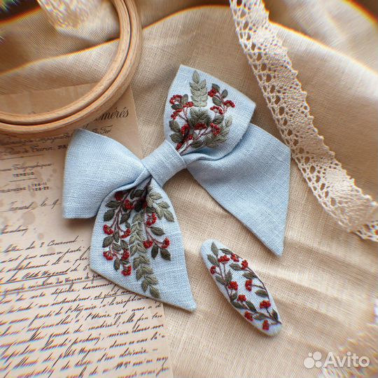 Аксессуары с вышивкой