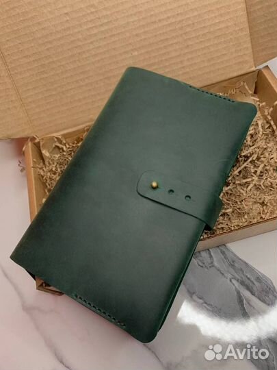 Кожаный ежедневник ручной работы