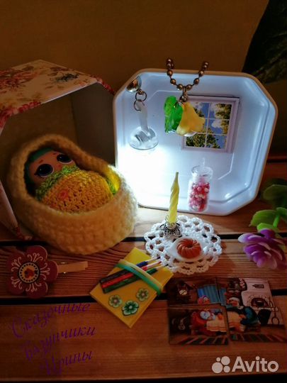 Дом - шкатулка для куклы Лол