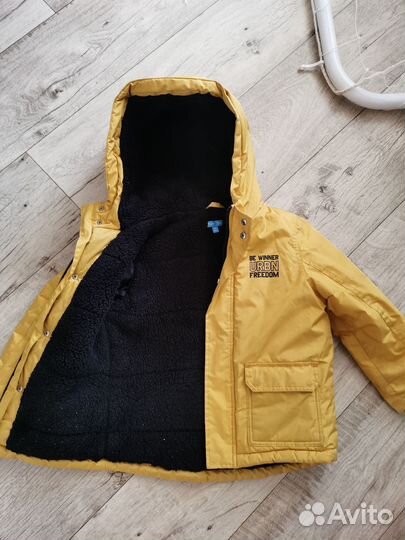 Парка куртка детская зимняя