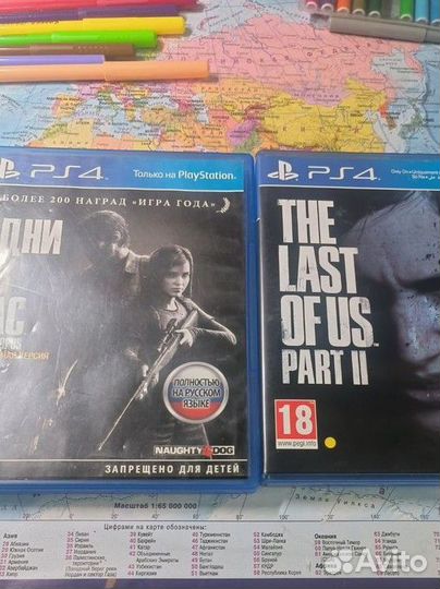 Одни из нас 1 и 2 ps4