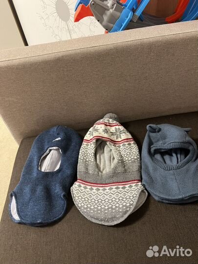 Шапки для мальчика 2-3 года