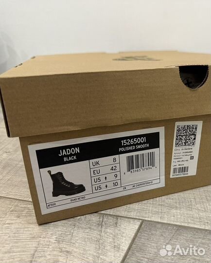 Ботинки Dr. Martens Jadon Black