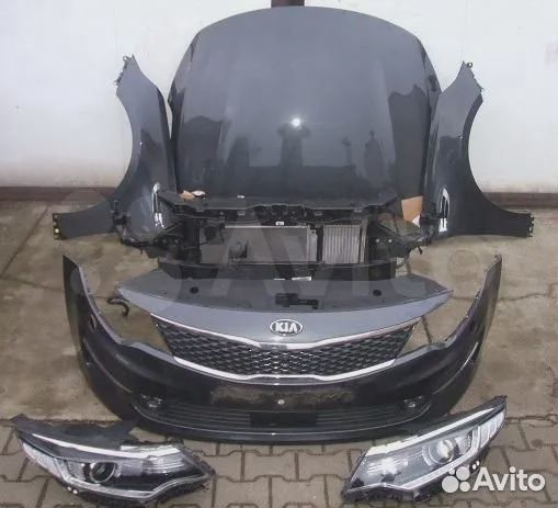 Передняя часть морда Kia Optima (с 2011г)