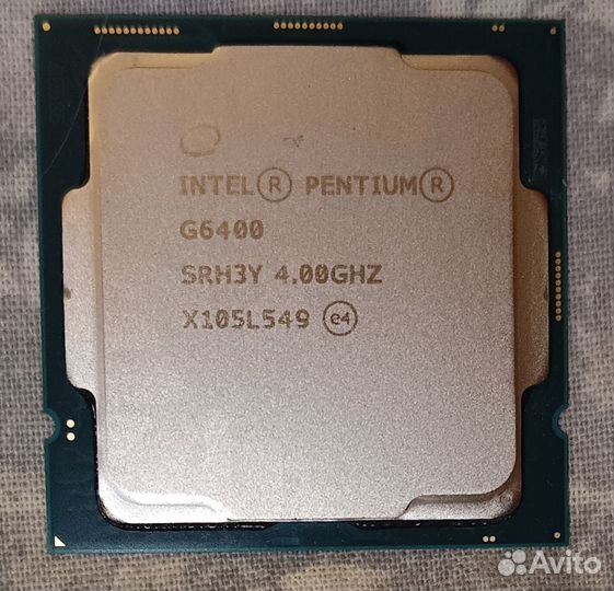 Процессор Intel Pentium G6400