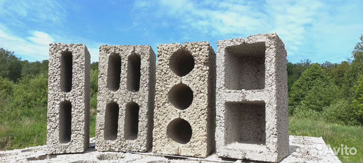 Керамзитобетонный блок DAV#5212