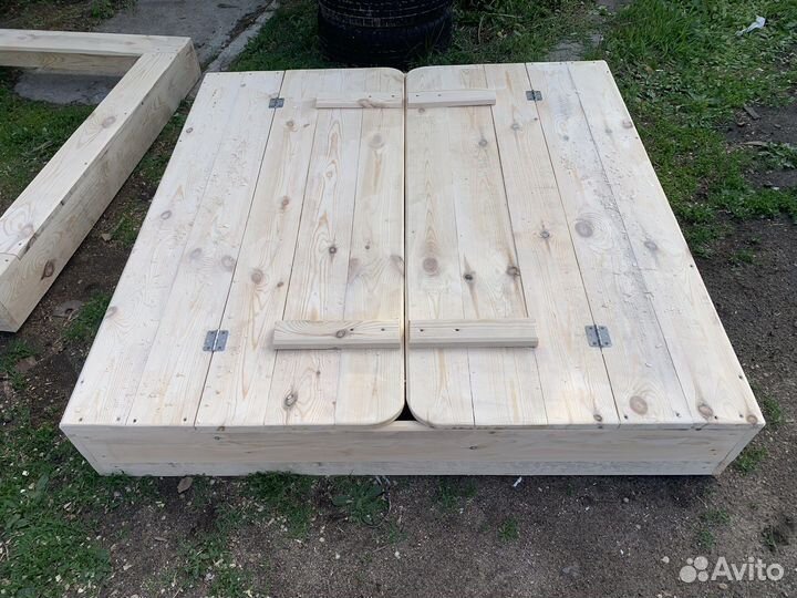 Песочница детская с крышкой